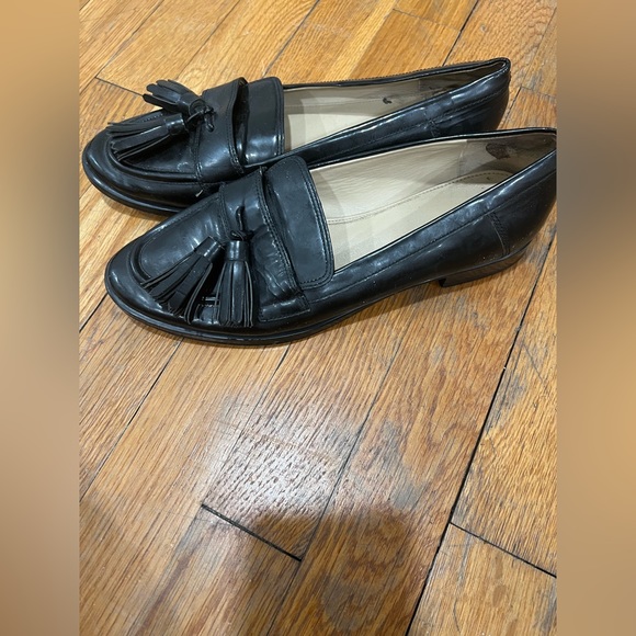 via spiga black tassel loafers size 6.5 - Picture 2 of 3